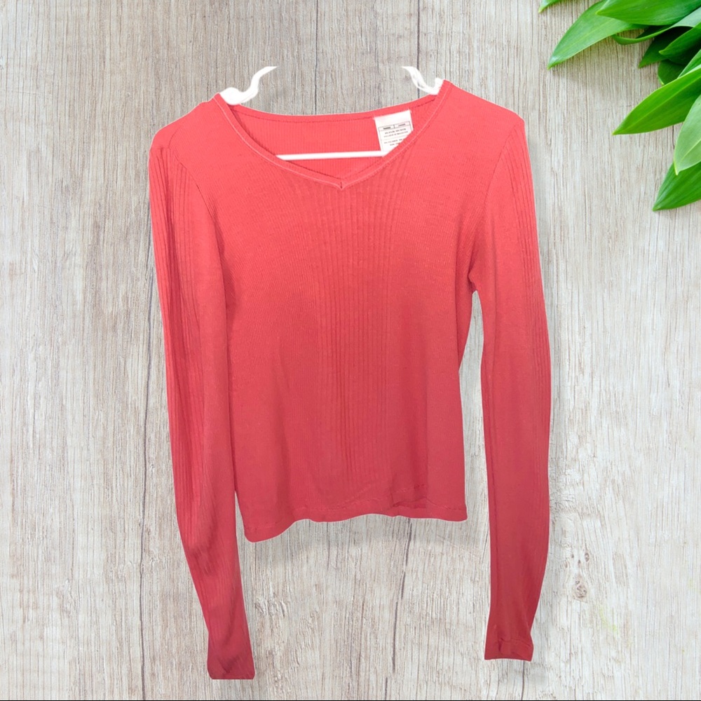 pink Long sleeve shirt